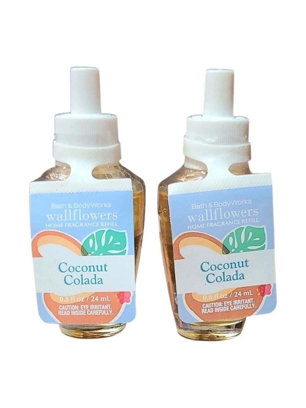 COCONUT COLADA TROPICAL SCENTED WALLFLOWER FRAGRANCE REFILLS BATH & BODY WORKS